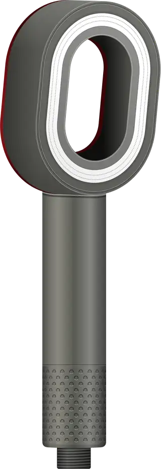 GetClear handdouche in antraciet